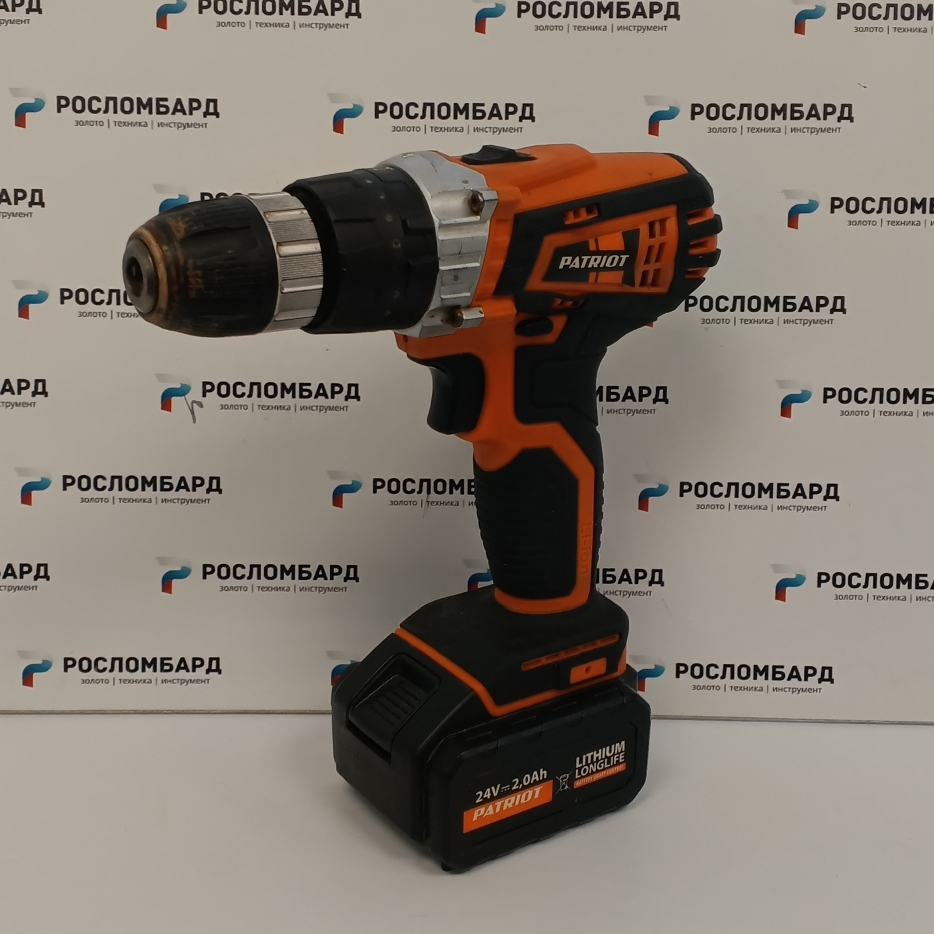 Дрель-шуруповерт аккумуляторная PATRIOT BR 241Li-h