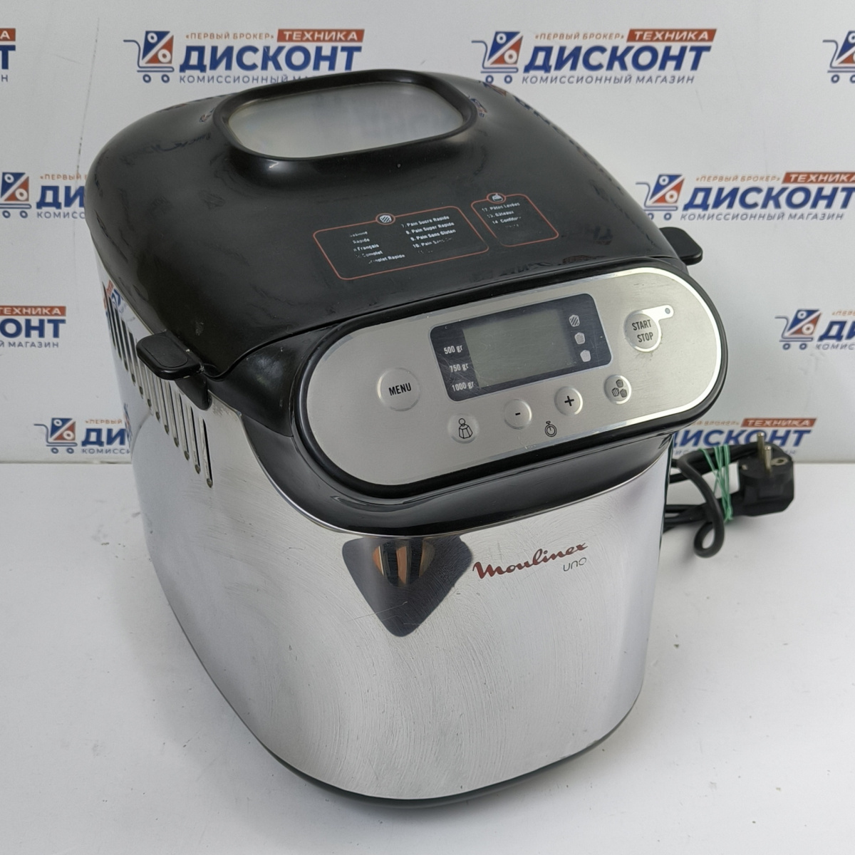 Хлебопечка Moulinex Uno Serie B07a
