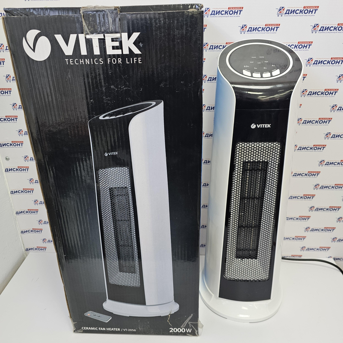 Тепловентилятор керамический Vitek VT-2056