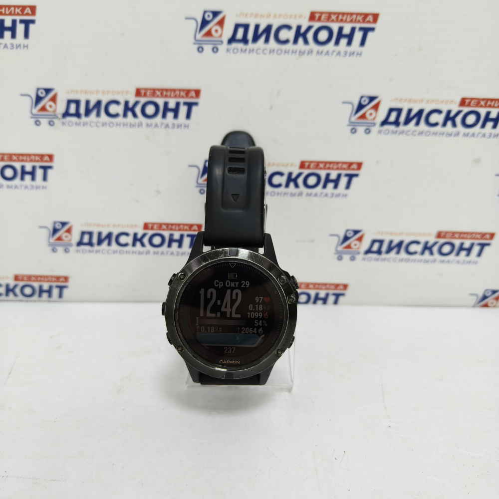 Спорт часы Garmin Часы fenix 5 Sapphire Black