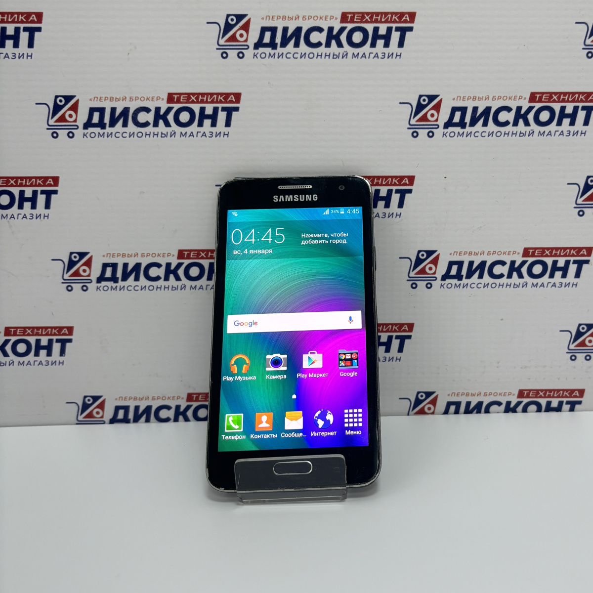 Смартфон Samsung Galaxy A3 4G 1/16 Гб