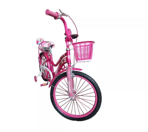 Детский велосипед (110-125 см) с корзинкой