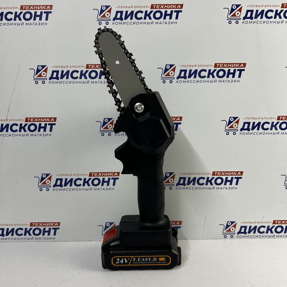 Электропила аккумуляторная цепная 24V
