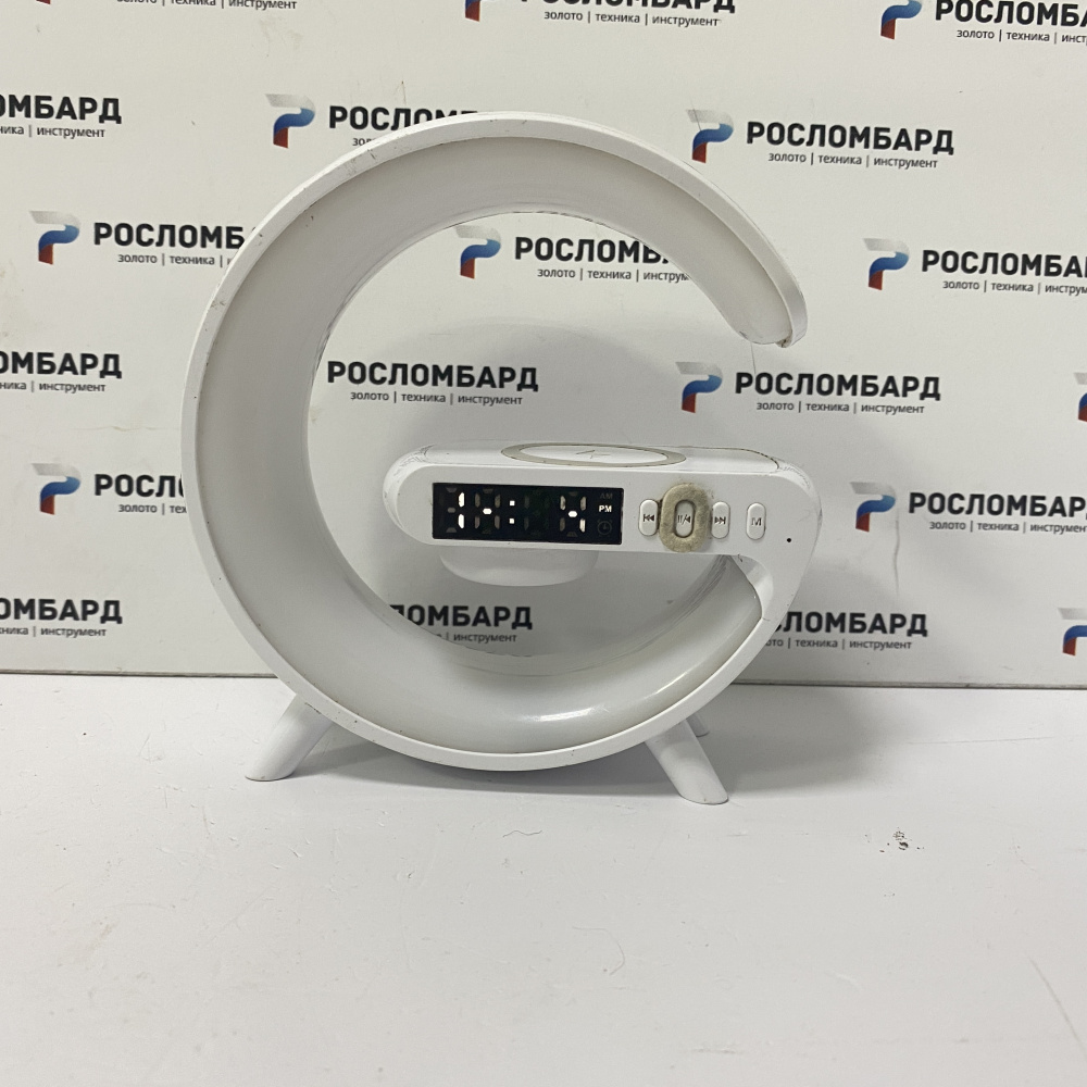 Станция беспроводной зарядки с часами