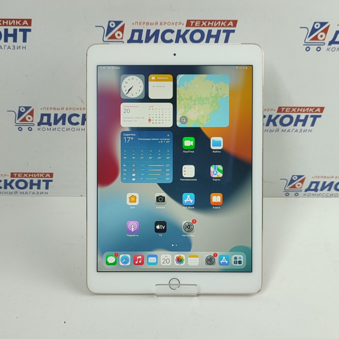 Планшет Apple iPad Air 2 Wi-Fi + Cellular, RU, 128 ГБ б/у