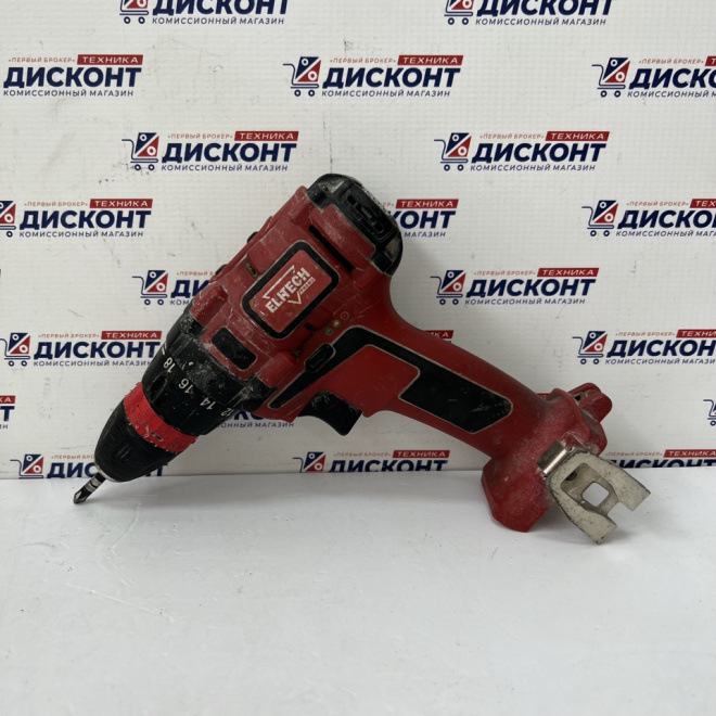 Аккумуляторный шуруповерт ELITECH ДА 18СЛК2