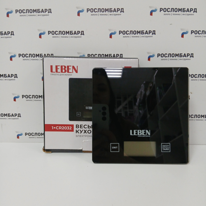 Весы кухонные электронные LEBEN 268-045