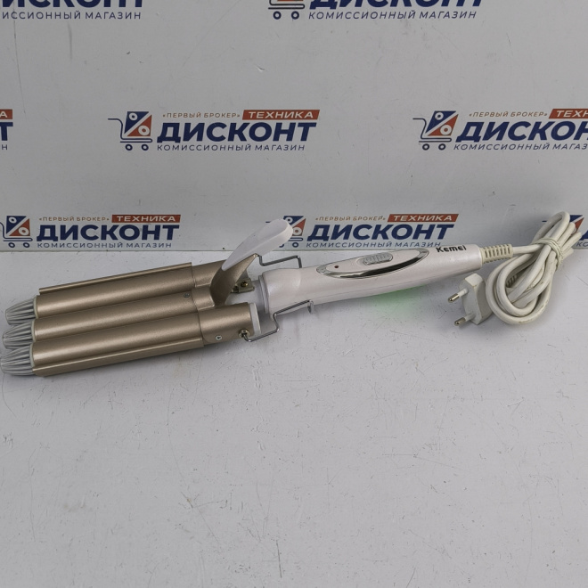 Плойка для локонов Kemei KM-1010