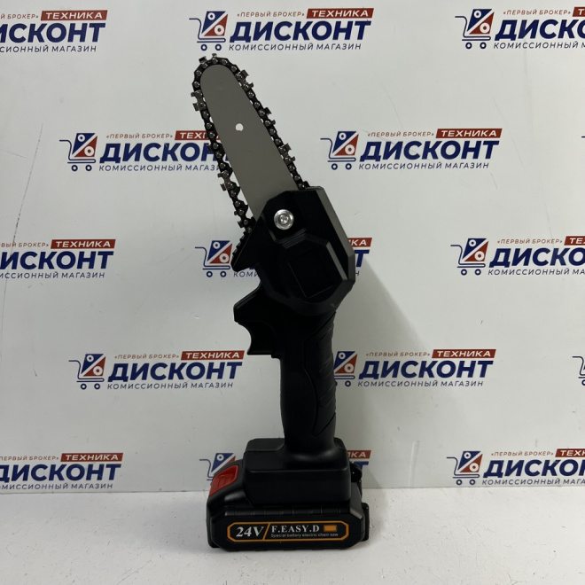 Электропила аккумуляторная цепная 24V