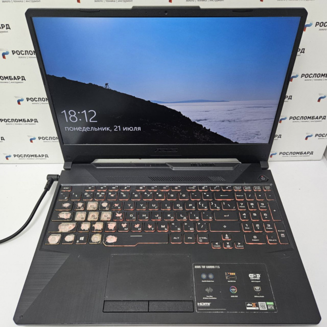 Игровой ноутбук Asus TUF Gaming F15 FX506HCB-HN144