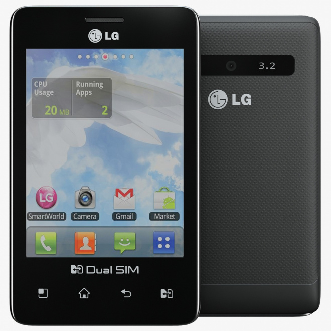 Смартфон LG Optimus L3 Dual E405 б/у